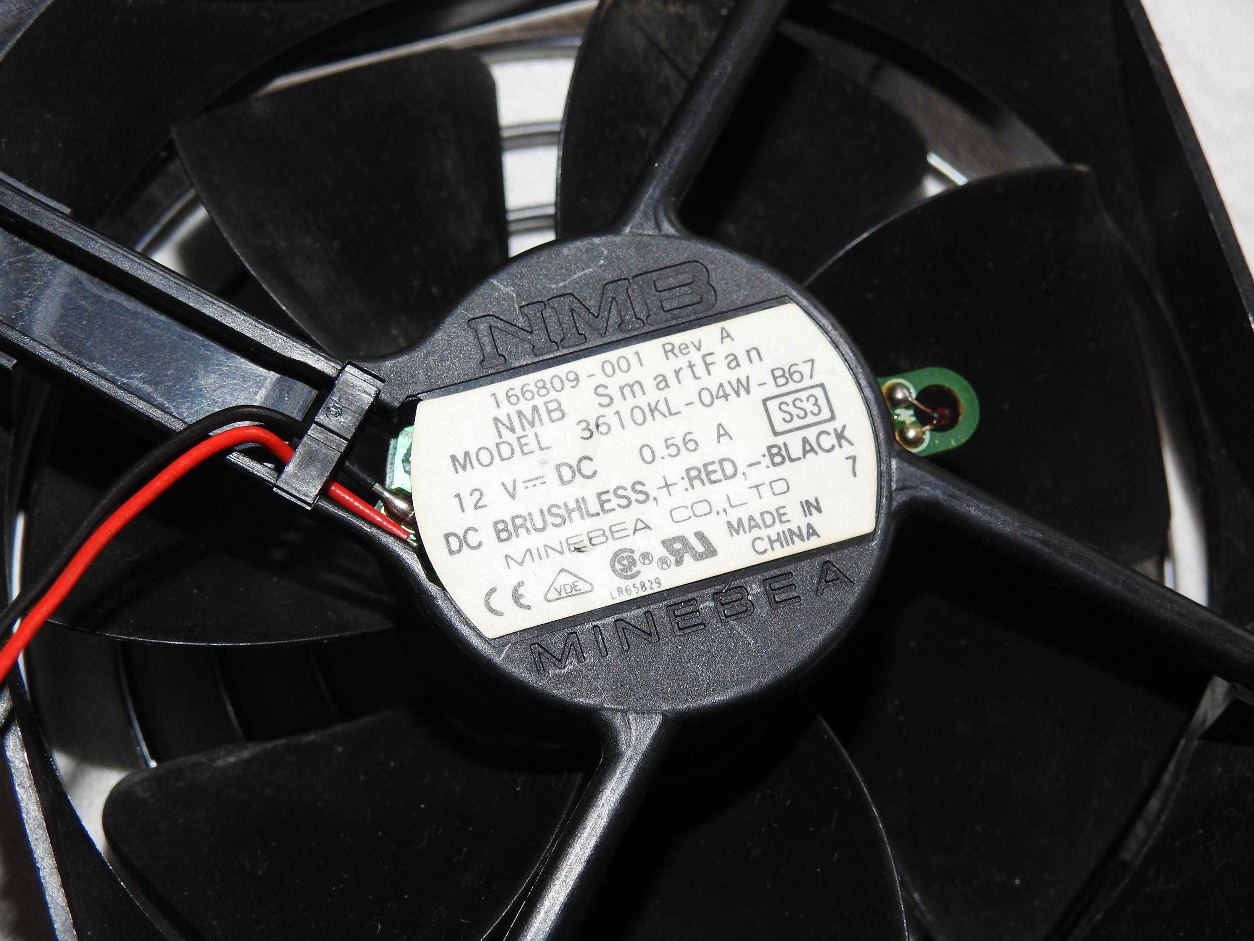 Wentylator Minebea NMB Smartfan 3610KL-04W-B67 12VDC 0.56A - 92x25mm