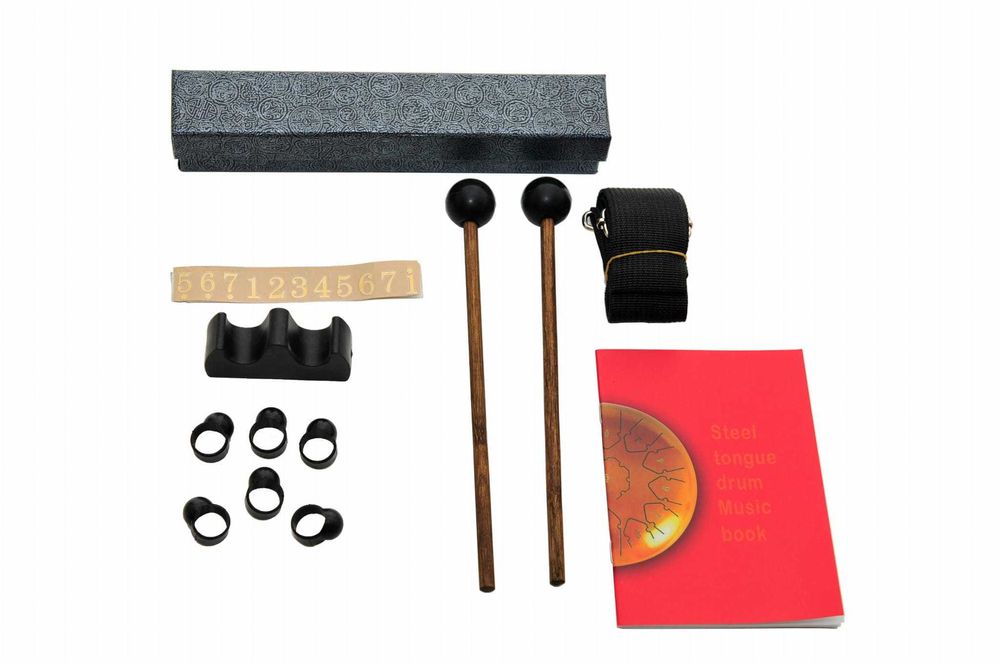 Profesjonalny bęben handpan TONGUE DRUM TANK 12" - 11 TONÓW