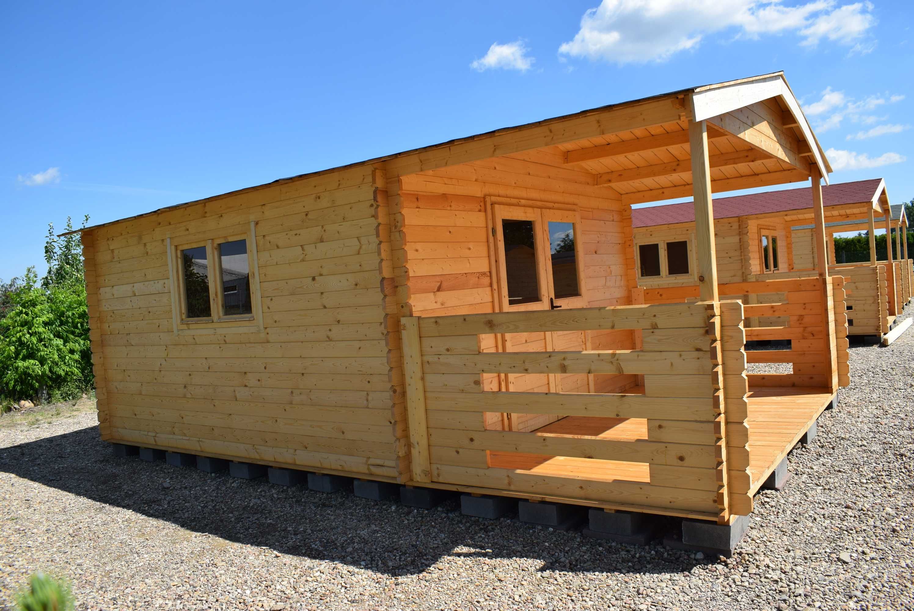 dostępny od ZARAZ solidny domek letniskowy + taras*6x4*24 m2*ogrodowy