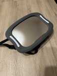 Espelho retrovisor de bebe para carro com LED