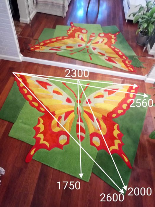 Ковер шерстяной в детскую, эксклюзив, ТМ"Ковровая студия"