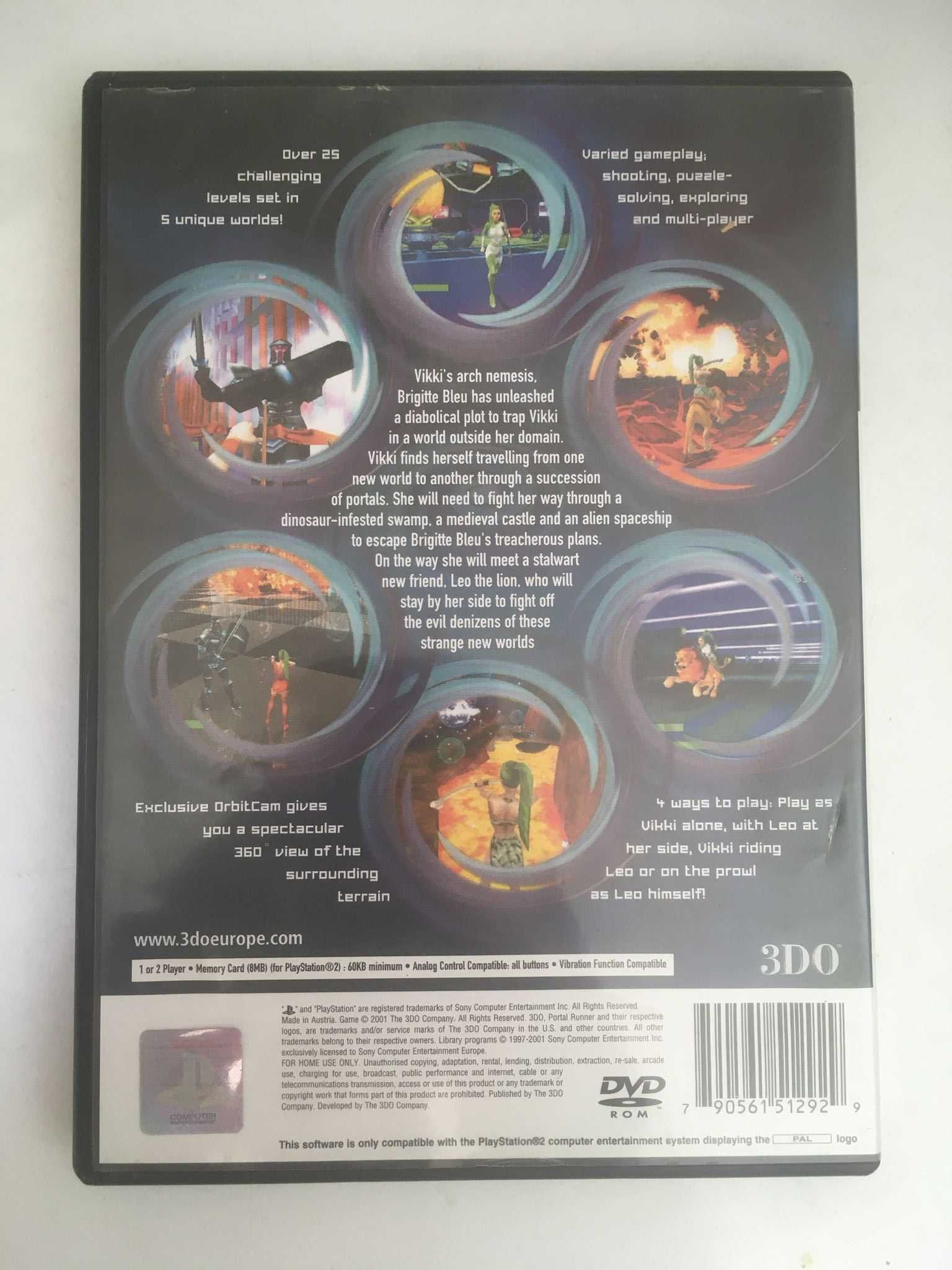 PS2 - Portal Runner