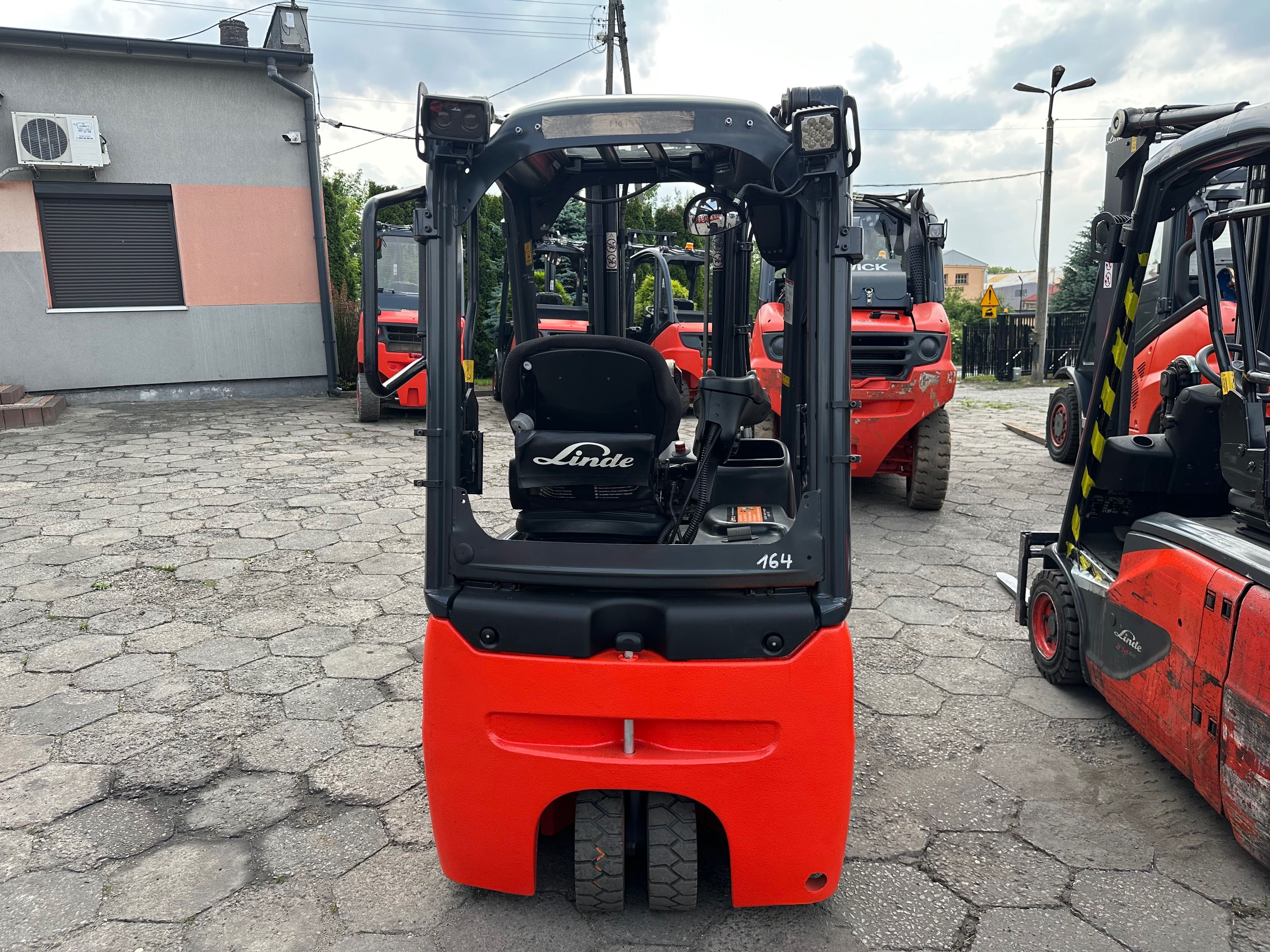 Wózek Widłowy Linde E14, Triplex 4,6 M  , 2018 rok , 386
