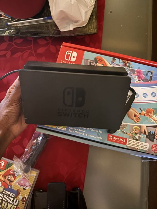 Consola nintendo switch + jogo mario bros deluxe