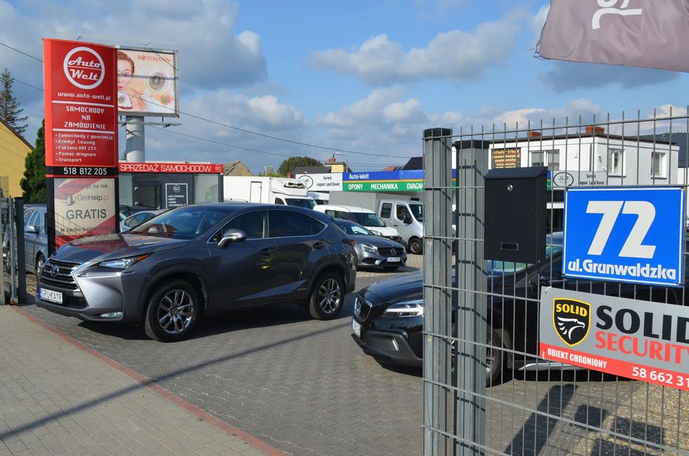 Lexus NX 2.5 Hybryda Kamera Tempomat Nawigacja Panorama 1 ręka + Gwarancja!