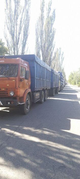 Продам або обміняю Камаз з прицепом