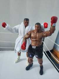 Figurki Mike Tyson i Mohammad Ali