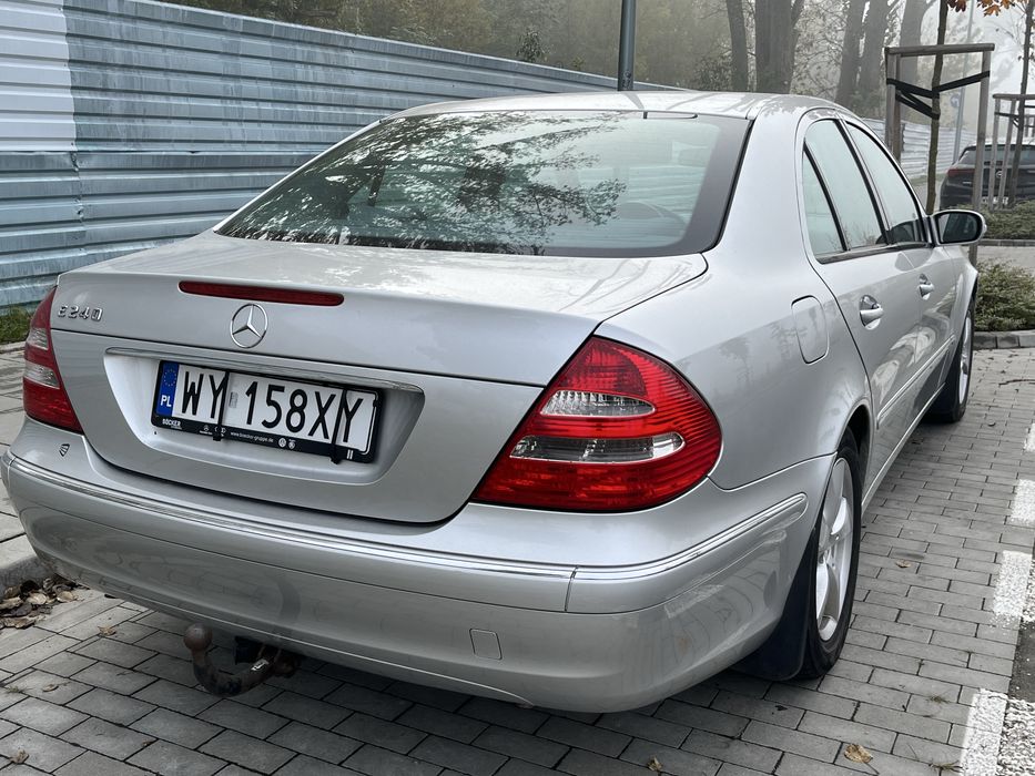 Mercedes E240 Elegance 2.6 Benzyna+LPG Manual 2002