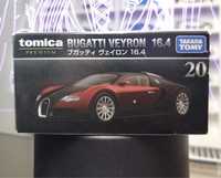 Масштабна модель Bugatti Veyron 16.4 Black on Red Tomica Premium 1/62