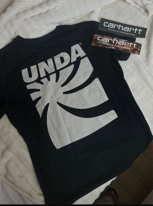 nowa koszulka czarna unda tshirt meski L