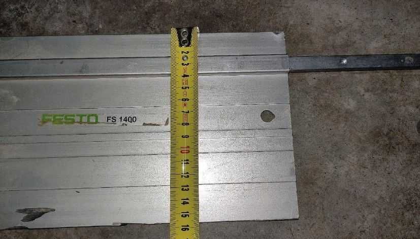 Réguas Trilho-Guia 1400mm FESTOOL FS 1400/2 para Serra