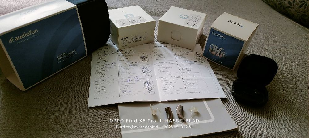 Aparat słuchowy cross