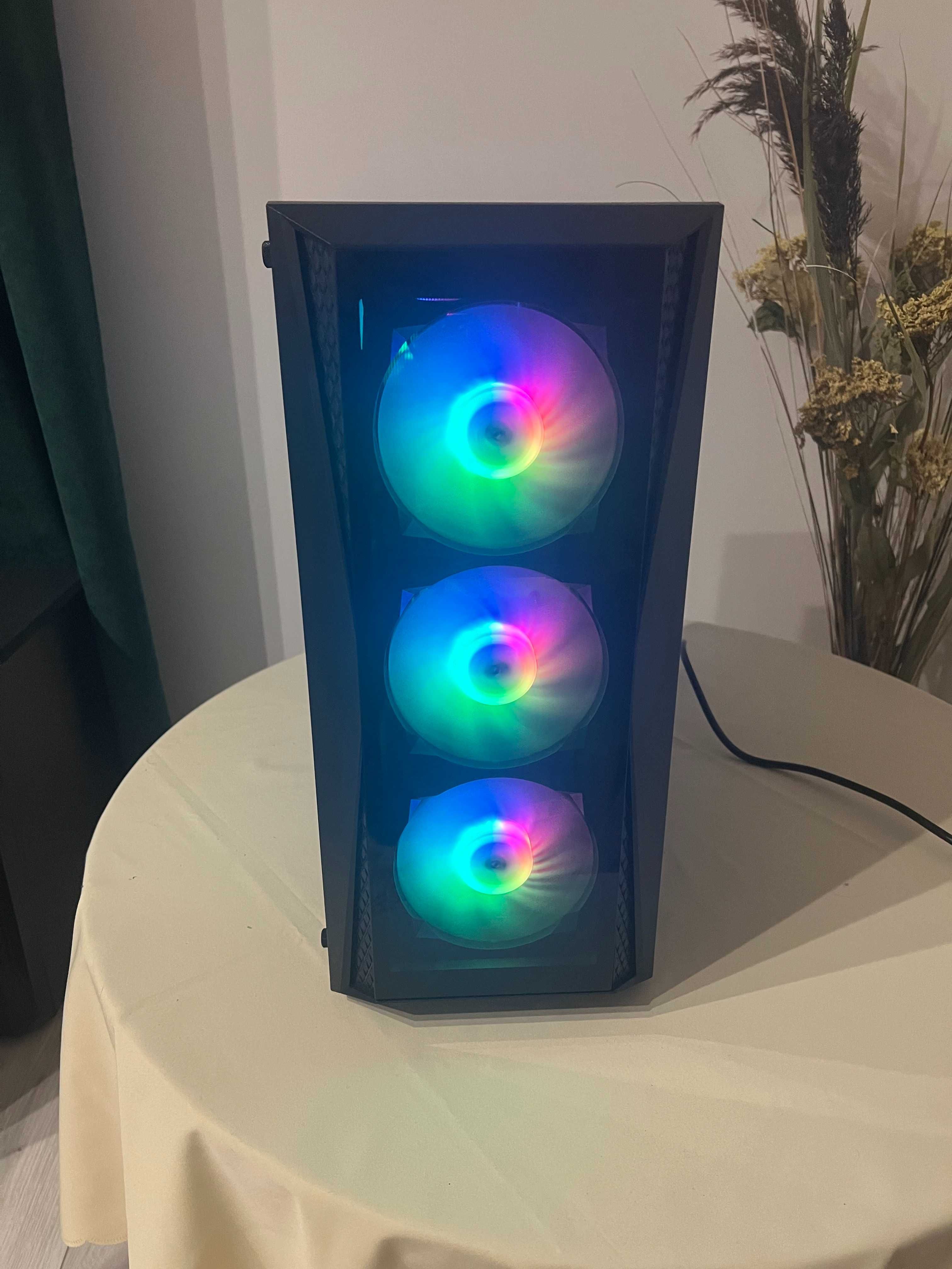 Komputer do gier RTX 3060 Ti, Ryzen 7 2700x, 1TB SSD 32GB RAM Windows