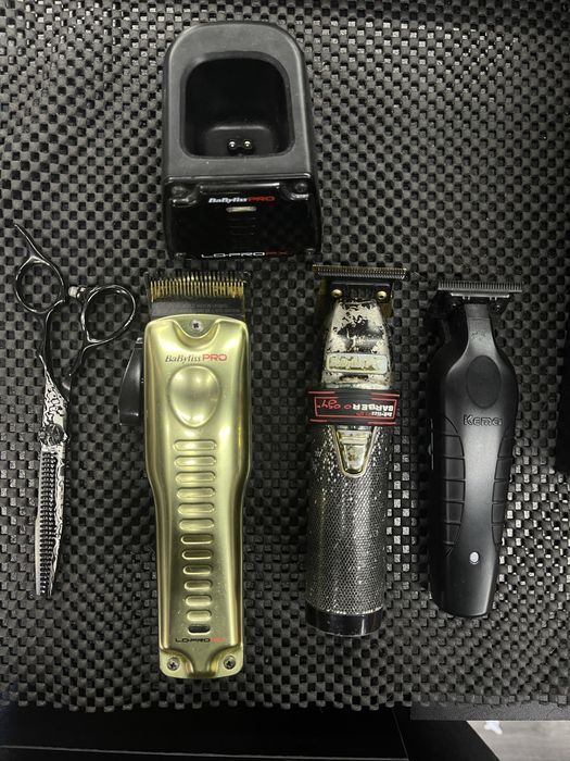 Conjunto maquinas de barbeiro