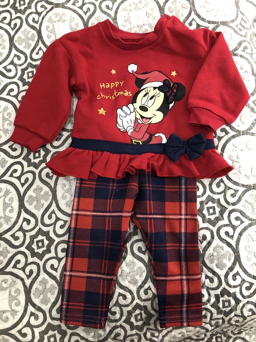 Świąteczny dresik Primark r. 74