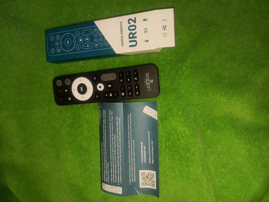 Пульт для TV Box UGOOS UR02 мікрофон,гіроскоп,аеромишка,Bluetooth,IR
