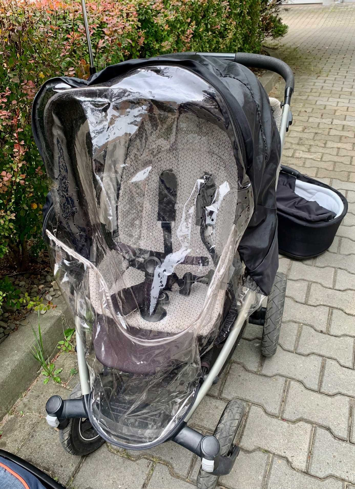 Sprzedam wózek Maxi Cosi Mura Plus 4 (godndola, spacerówka, fotelik).