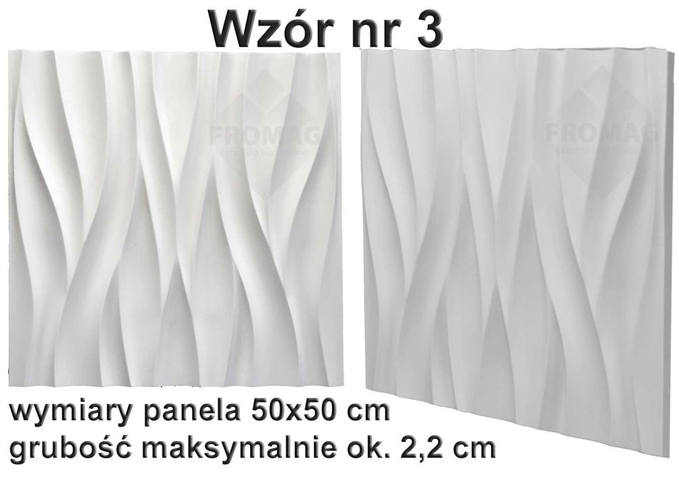 Płytki panel gipsowy płyty dekoracyjne 3d płyty ścienne PROMOCJA