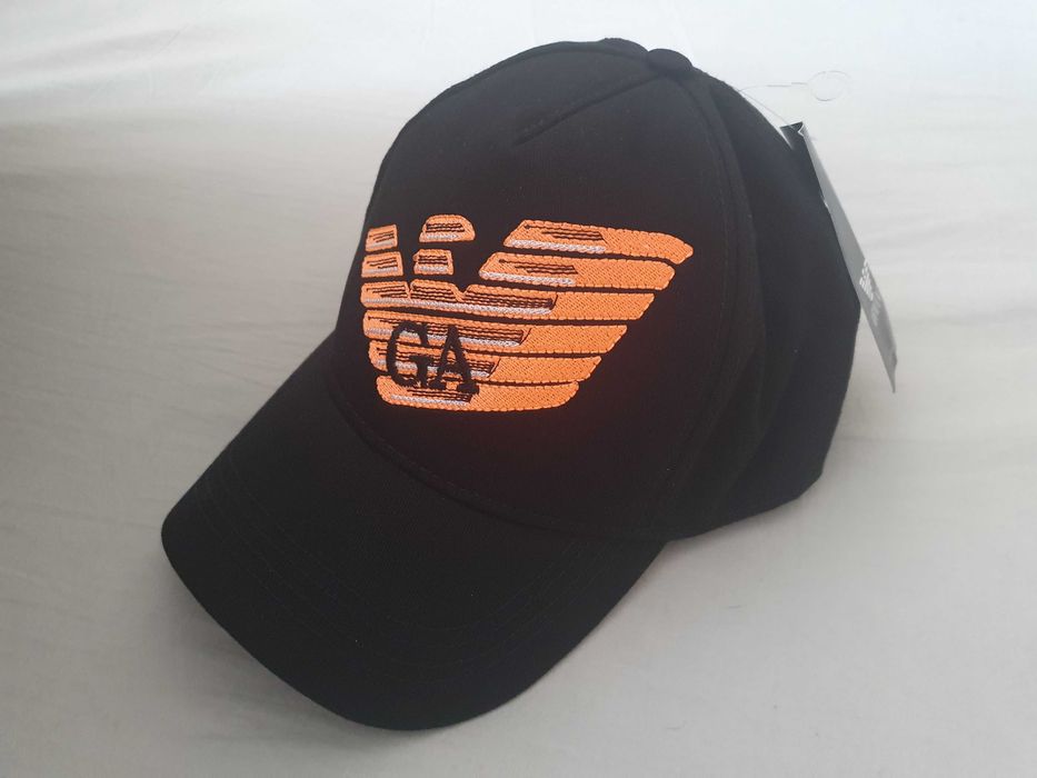 NOWA czapka z daszkiem Emporio Armani snapback EA 3d regulowany