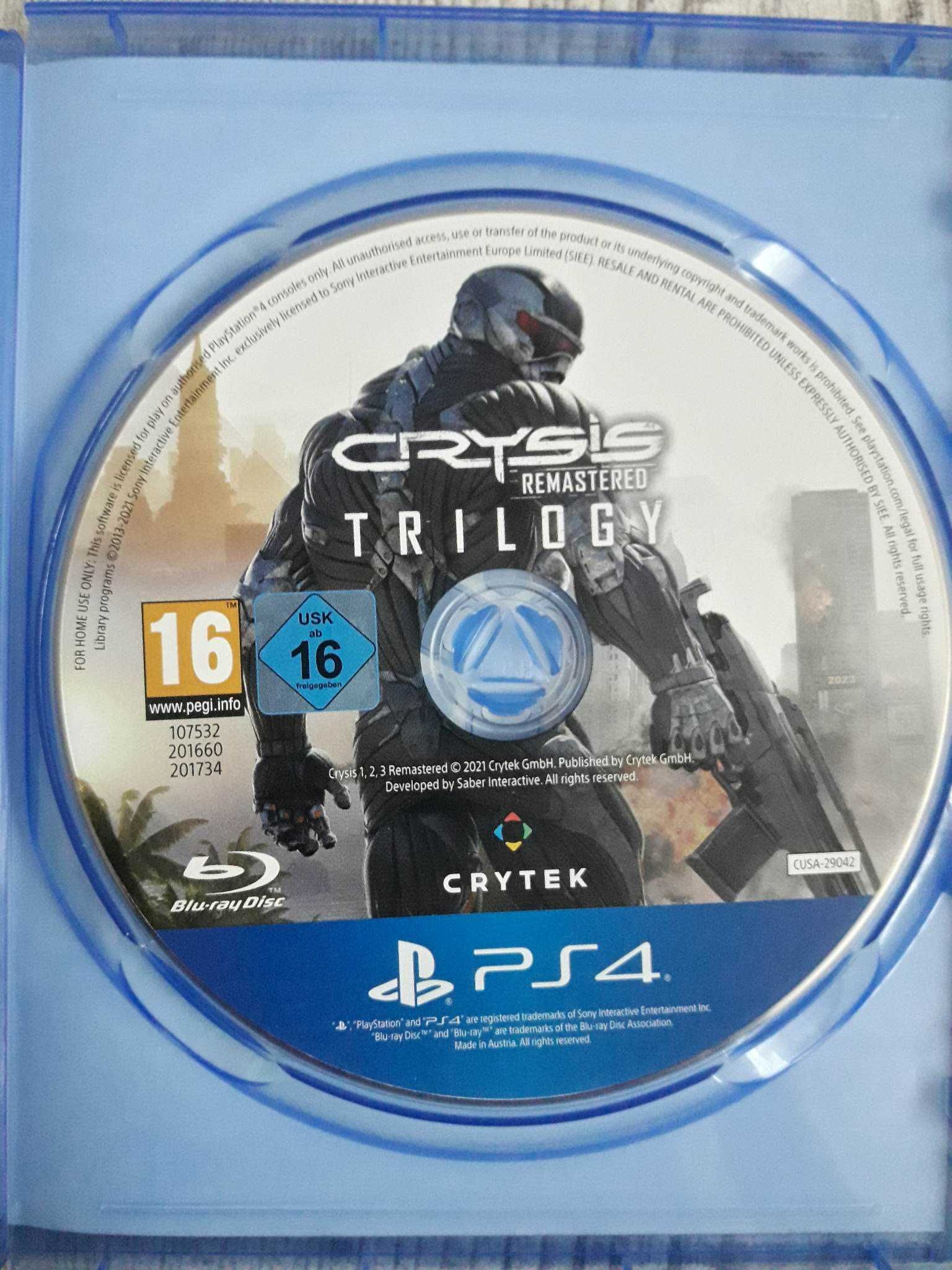 Gra Crysis Remastered Trilogy Polska Wersja PS4/PS5 Playstation