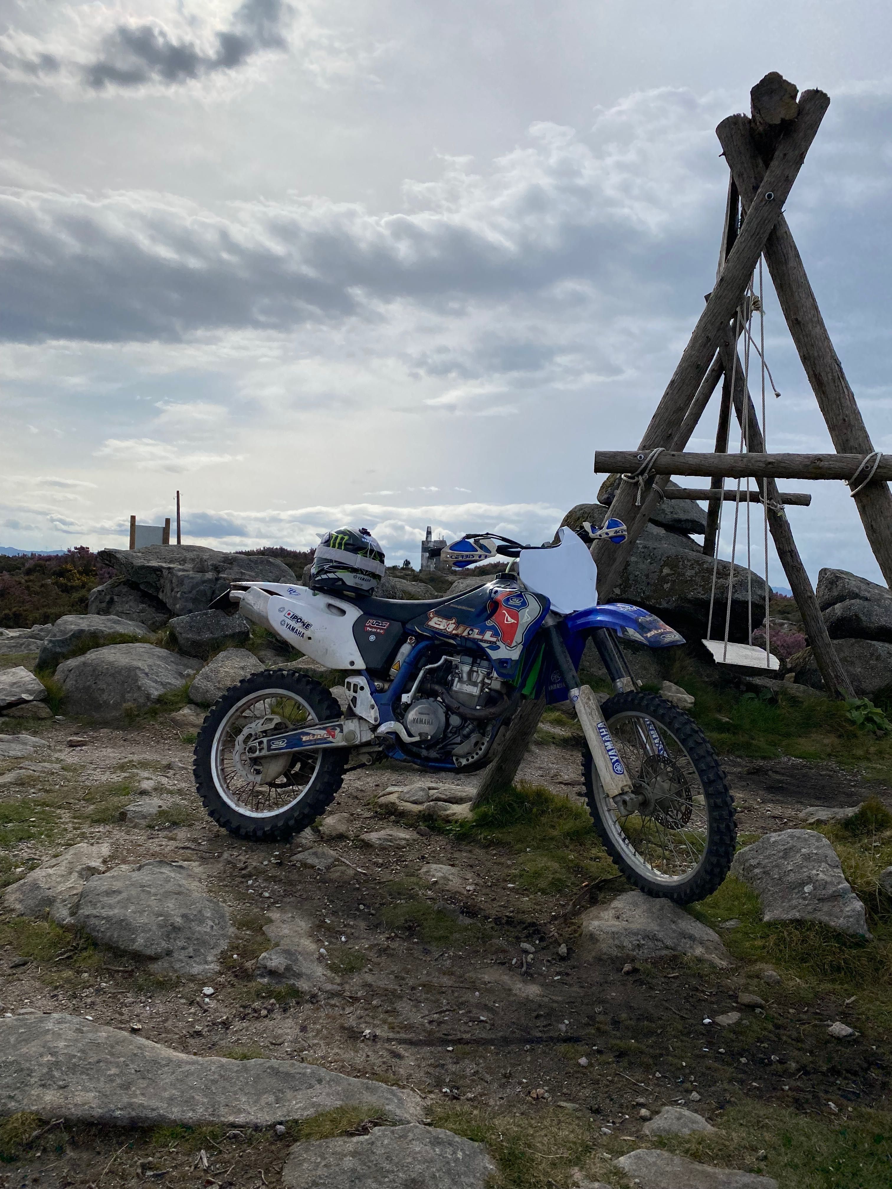 yamaha cross 426 yzf azul/branca