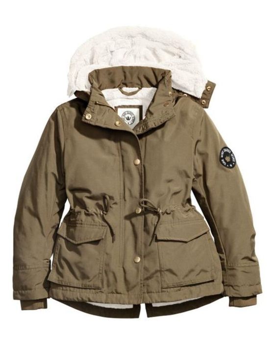 Куртка-парка для дівчинки.  На теплу зиму 140 см