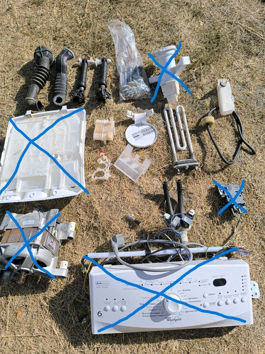 запчастини на пральну машину Whirlpool AWE 7515/1