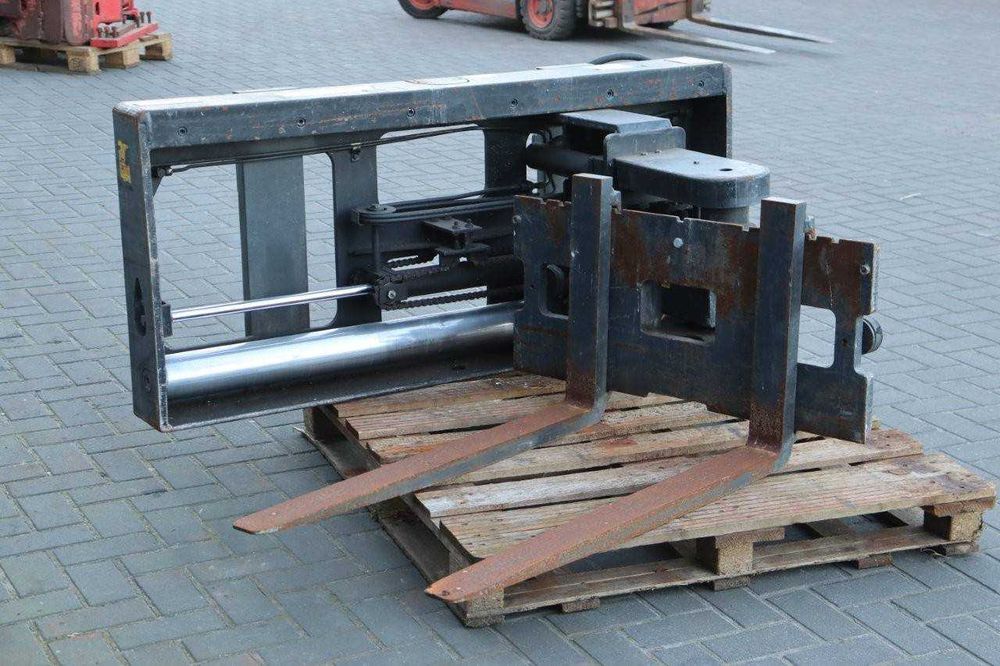 obrotnica widły głowica obrotowa, wózek systemowy wywrotnica Meyer