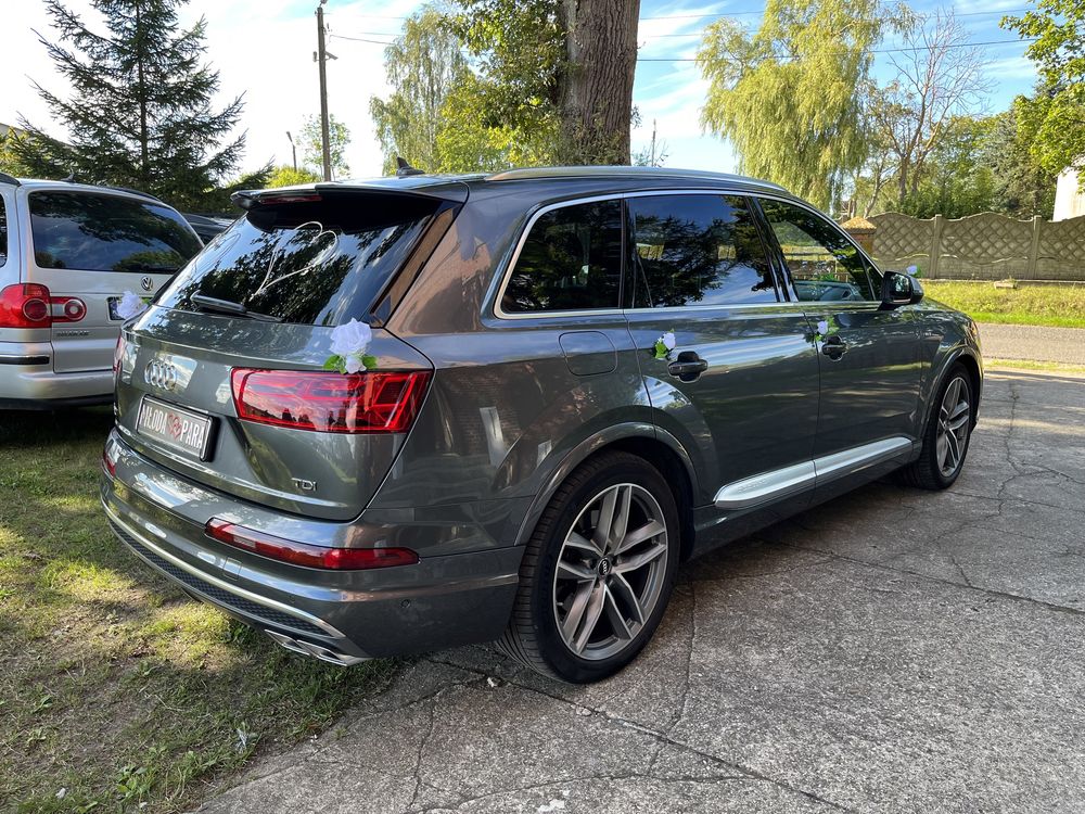 Auto do ślubu Audi SQ7 V8 435ps. 2018