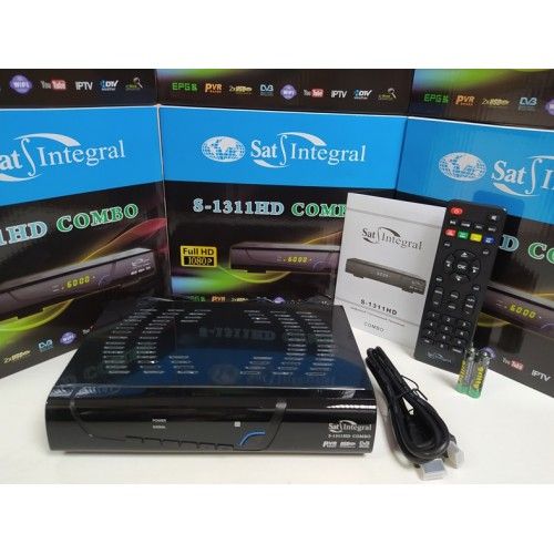 Комбинированный Sat Integral S-1311HD DVB-S2/T2 тюнер приставка Combo