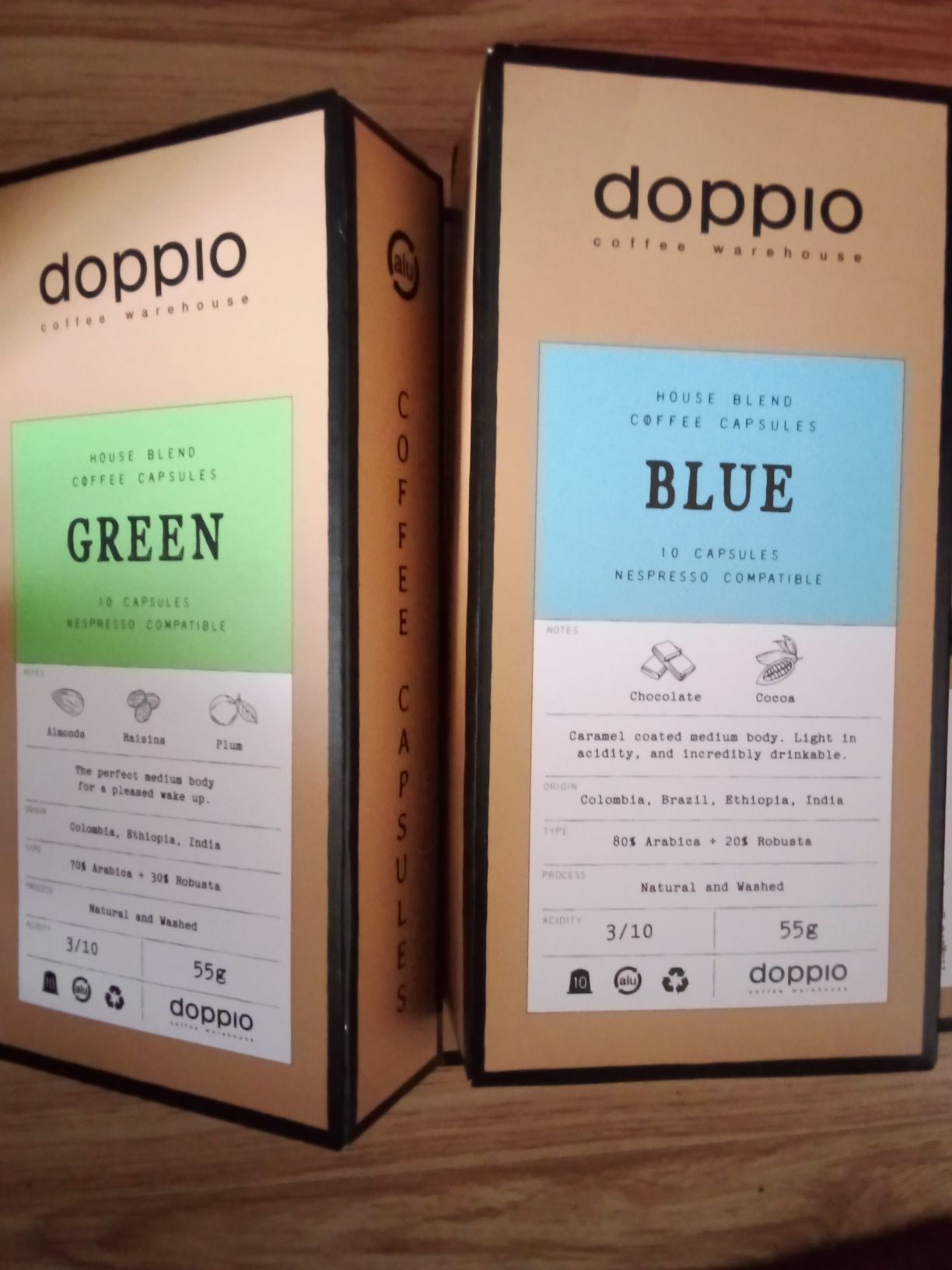 Кава у капсулах doppio