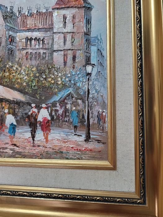Quadro pintado à mão autor original