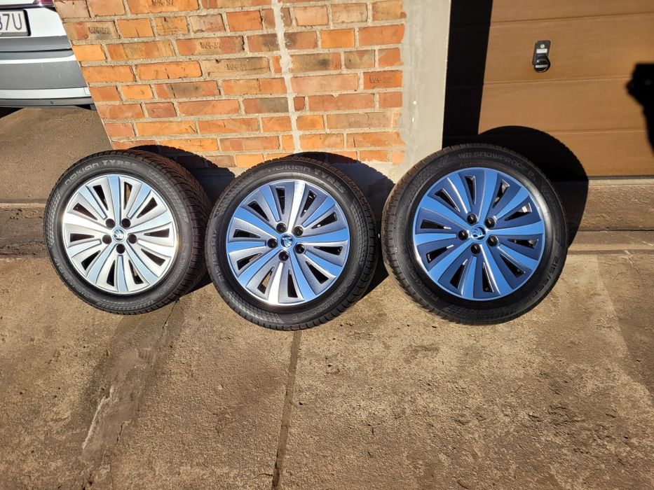 Koła zimowe 5x112 17 cali skoda superb 3
