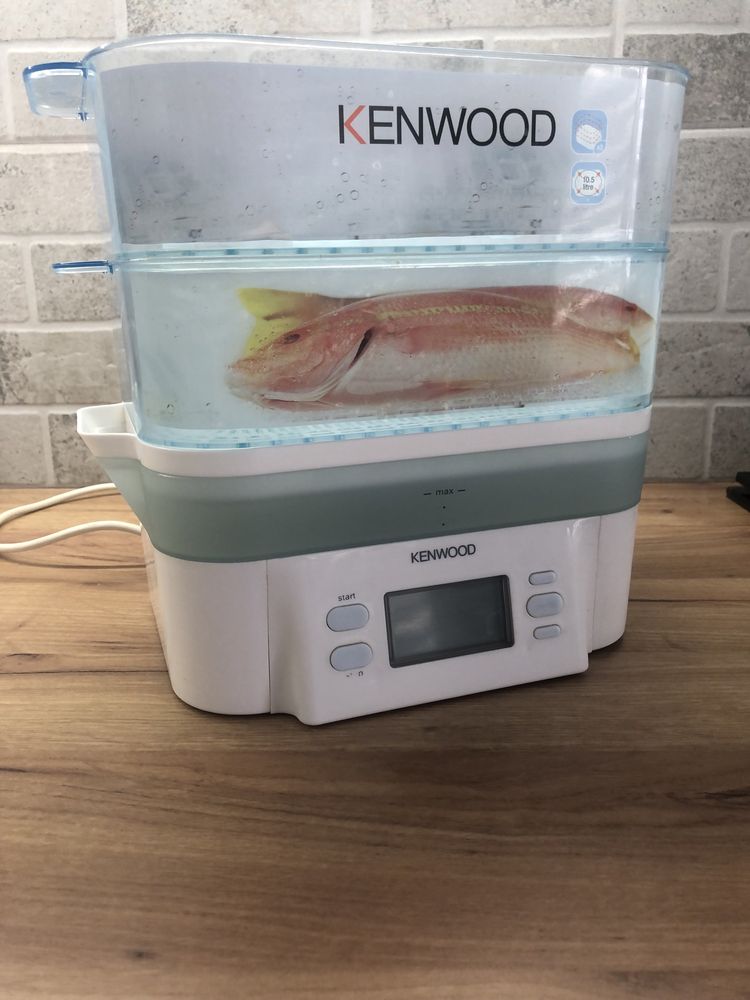 пароварка kenwood fs 471 без 1 ячейки та кришки