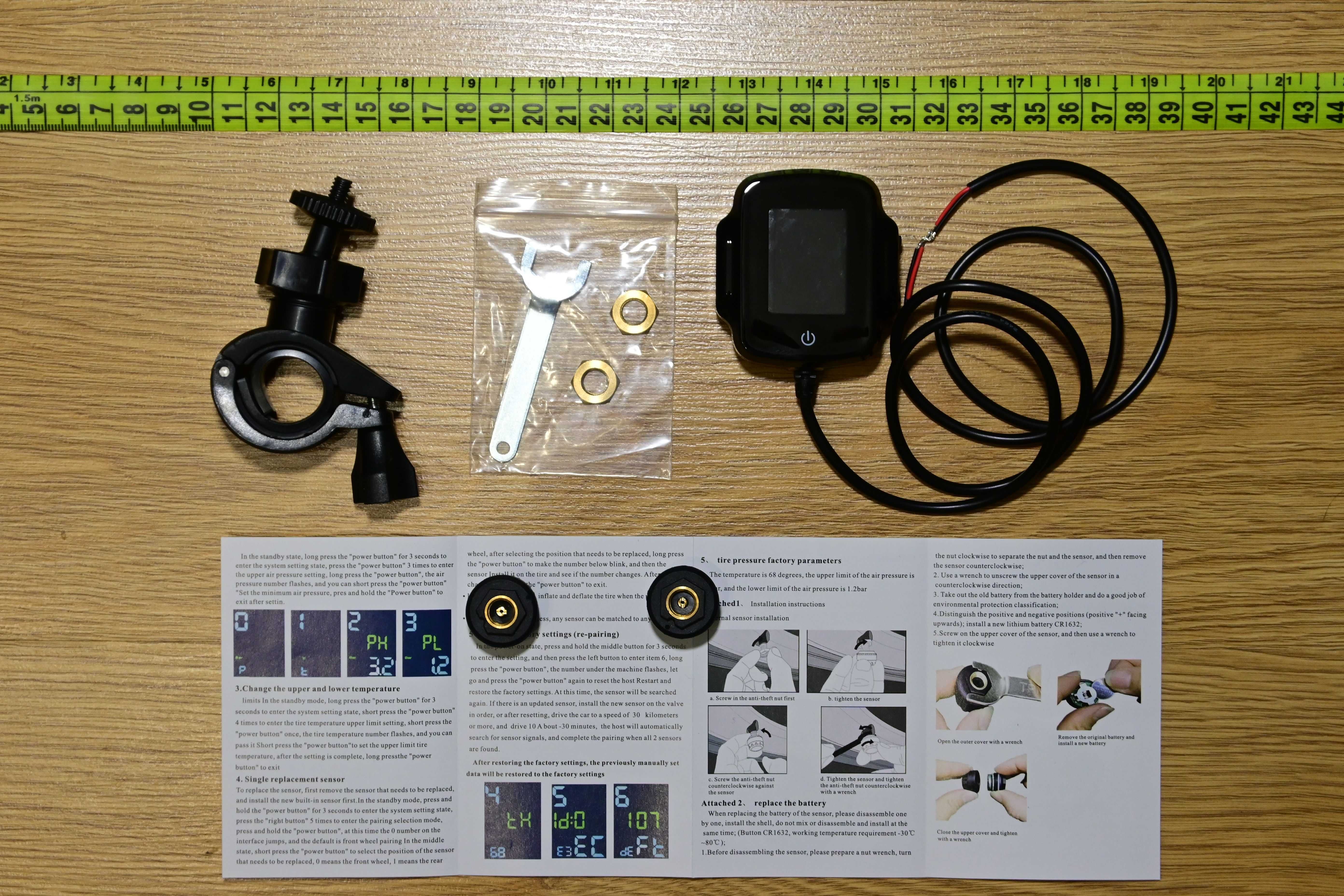 ГАРАНТІЯ! Датчик тиску TPMS для мотоциклів. Система контролю тиску.
