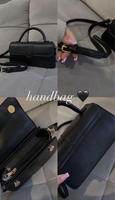 Мода Сумочка жіноча стільна чорна