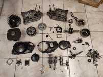 Yamaha DT 80 MX silnik części cylinder kapa sprzęgło skrzynia karter
