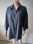 Czarna koszula zara oversize