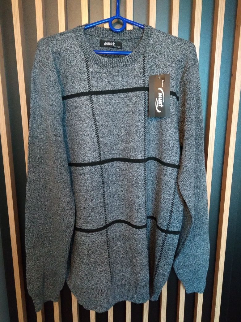 Sweter męski MUST rozm. 3XL/4XL