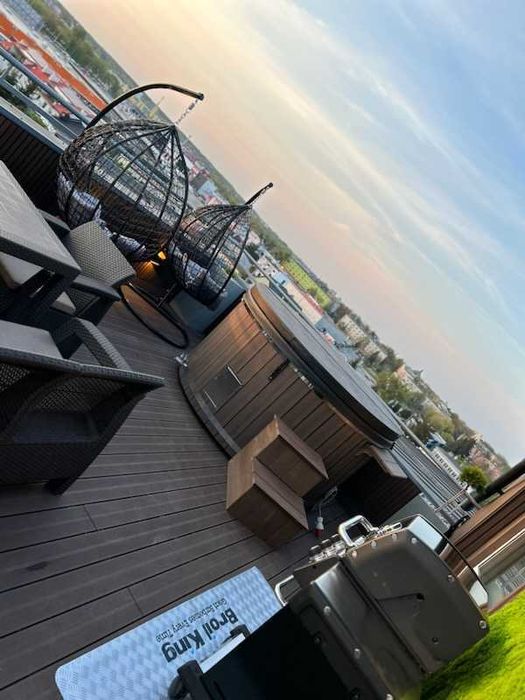 Balia Ogrodowa Jacuzzi Bania Hot Tub Gorąca Beczka Dostawa Cała Polska
