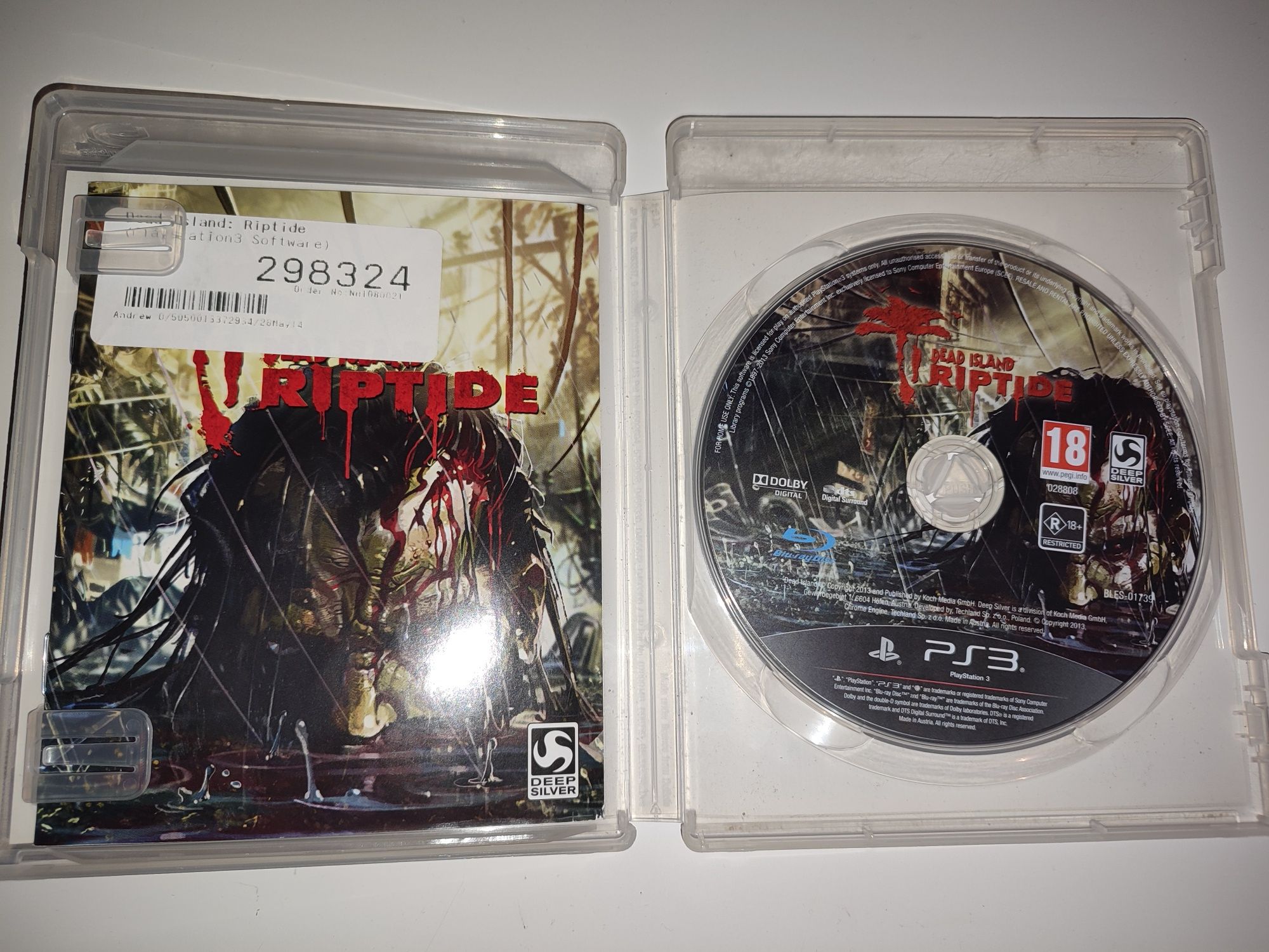 Gra Ps3 Dead Island gry PlayStation 3 GTA V UFC Mafia Sniper Crash NFS