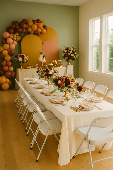 Aluguer de mesas e cadeiras para eventos