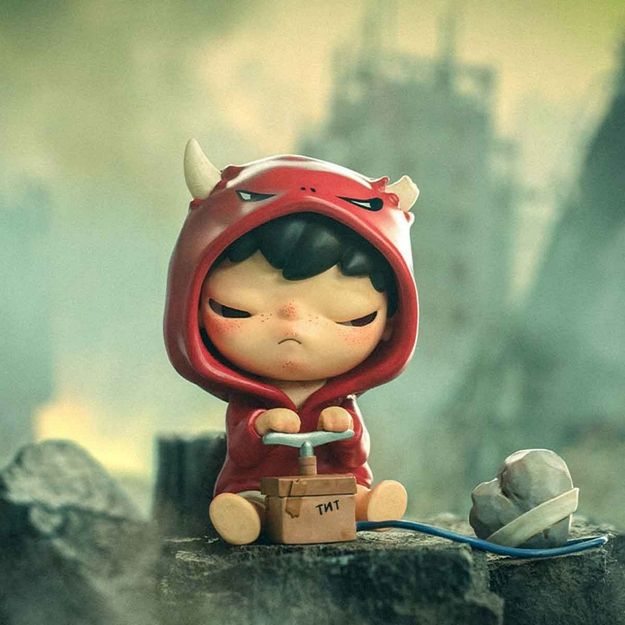 POPMART Hirono Mime Blind Box oryginał