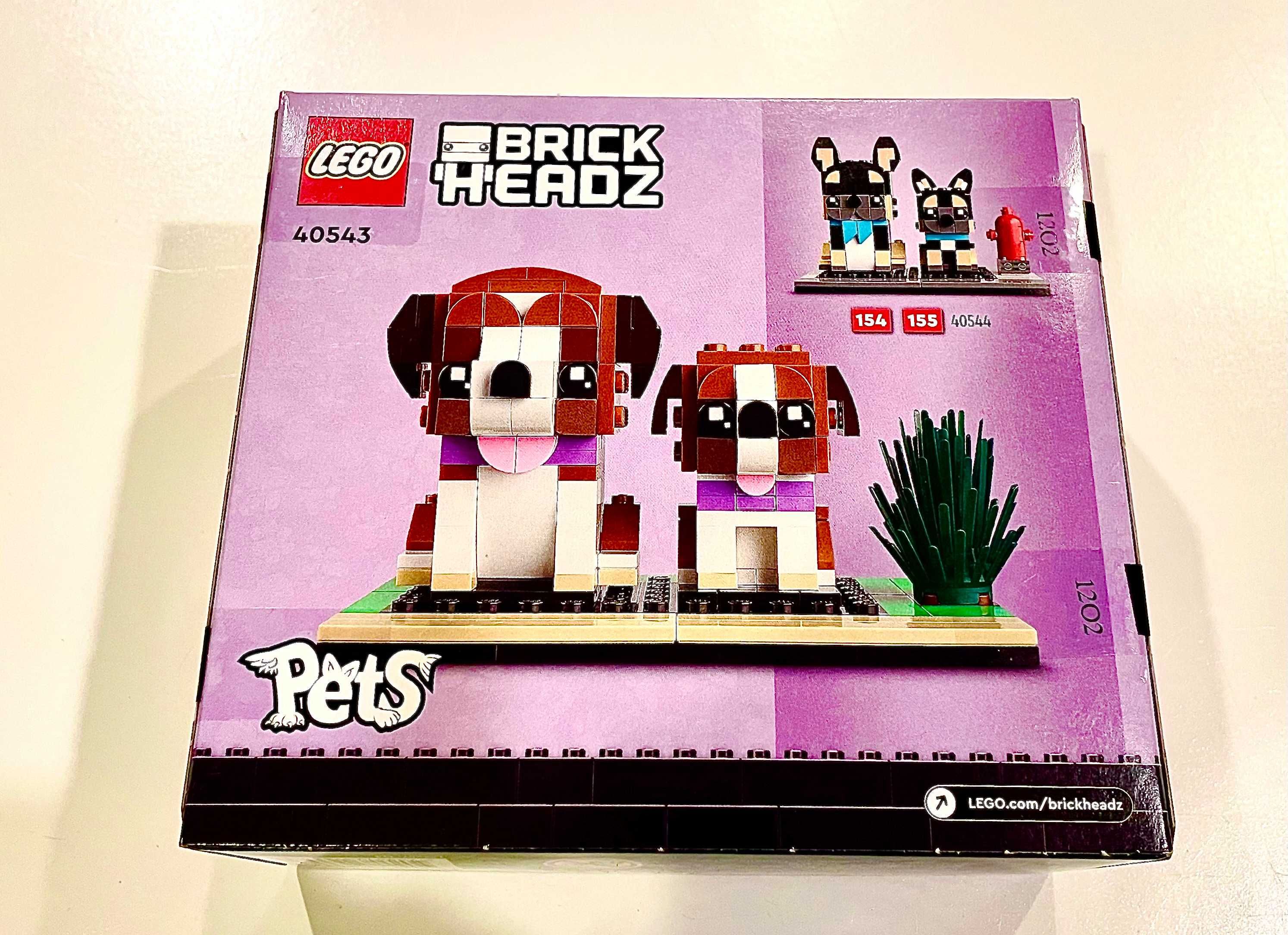 LEGO Brickheadz Bernardyn 40543 NOWE słodkie na urodziny, Dzień Matki