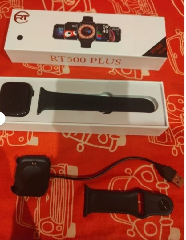 Smartwatch RT500plus czarny