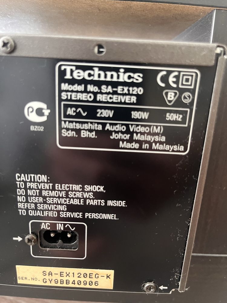 Technics SA-EX120 Stereo Receiver