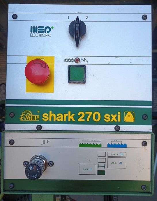 Piła taśmowa Mep Shark 270 sxi półautomat przecinarka włoska