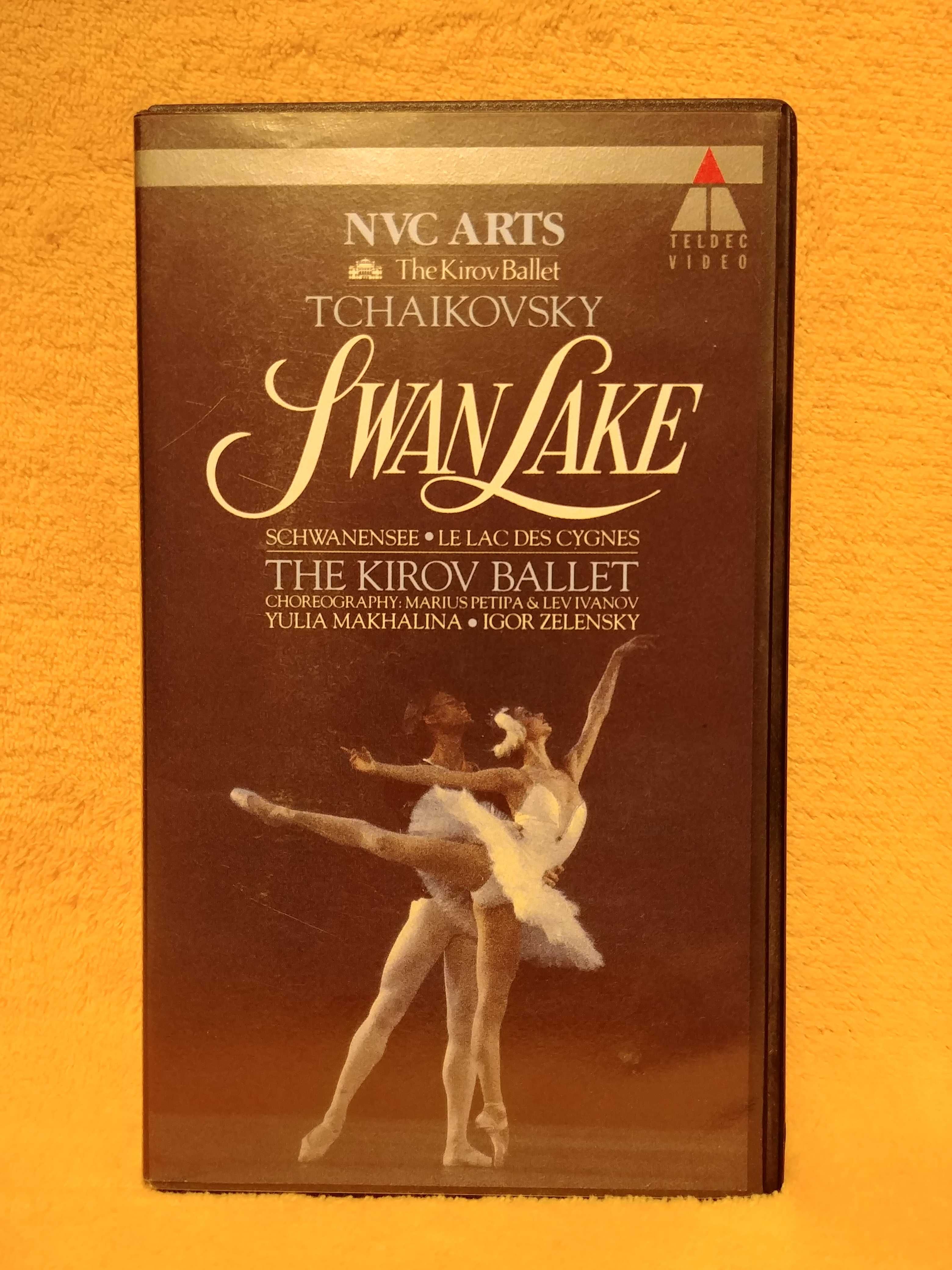 Balet Swan Lake Jezioro Łabędzie Czajkowski Y. Makhalina VHS NM  -30%