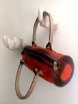Mala Lancel de cor laranja