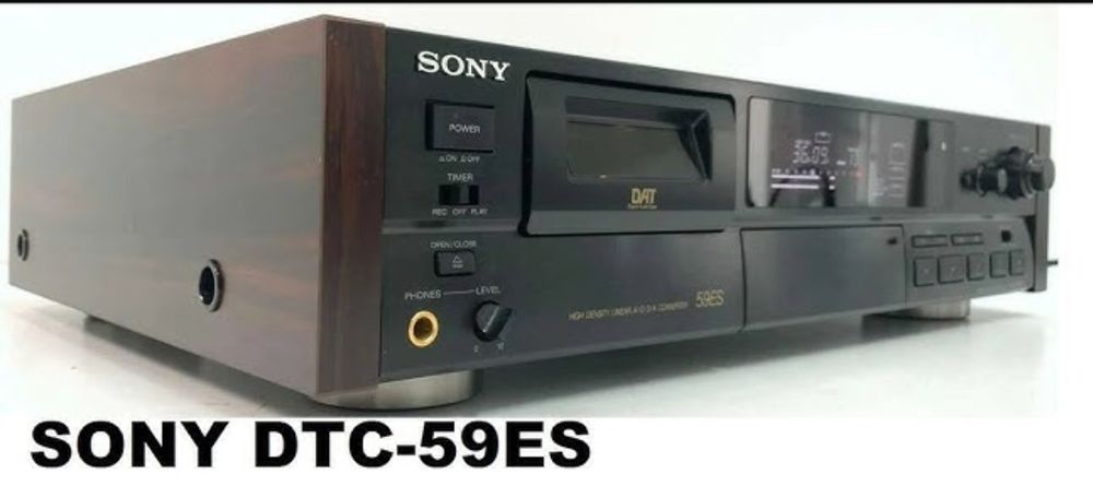 Sony DTC-59ES DAT Deck Digital Audio Tape Player Recorder USED Japan